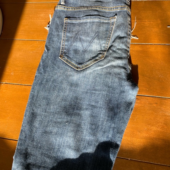 MOTHER High-Rise Cropped Jeans - Picture 4 of 5